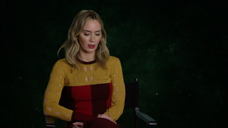 A Quiet Place 2 Interview Emily Blunt
